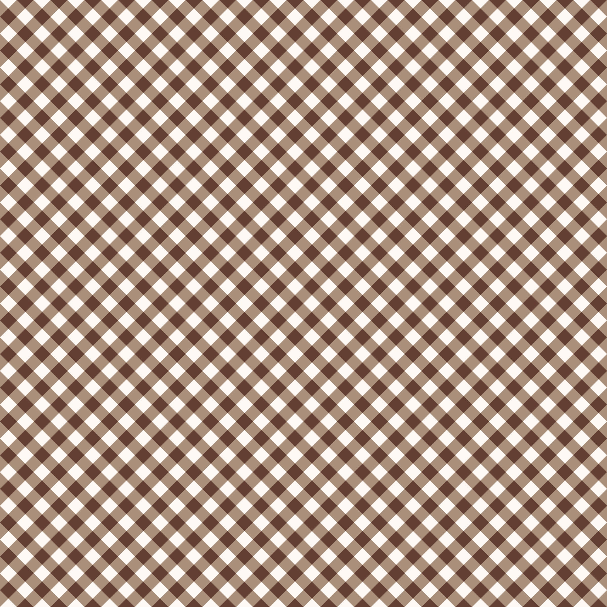 Chocolate Gingham