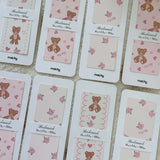 Teddy Valentine Bookmark Bundle