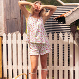 Ruffle PJ Set - Organic Cotton Jersey - Sofia