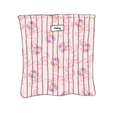 Evermore Peony Custom Embroidery Book Sleeve (Pre-Order)